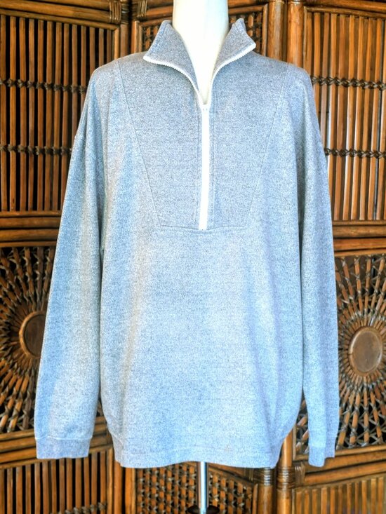 Neiman Marcus Other - NEIMAN MARCUS Competitive Edge - 1/2 Zip LS Sweatshirt - VTG 80s - XL